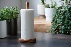 Aida Raw Teak Køkkenrulleholder
