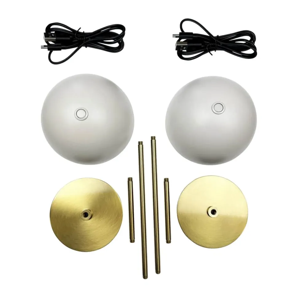 Along LED-Bordlampe - 2 stk