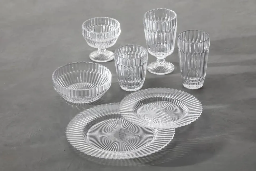 Archie Glas på fod - 6 stk.