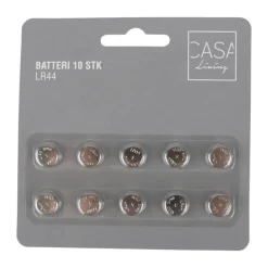 Batteri LR44 - 10 stk.