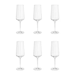 Bernadotte Champagneglas - 6 stk.