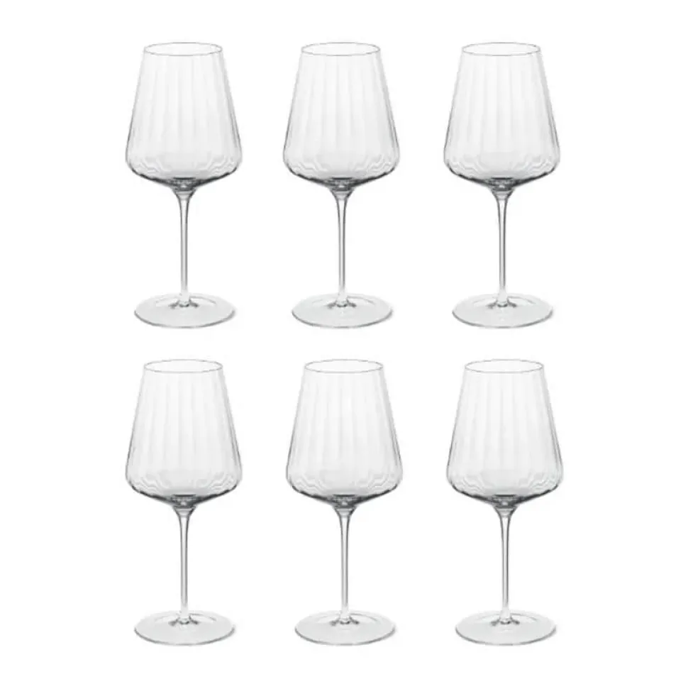 Bernadotte Rødvinsglas - 6 stk.
