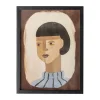 Billede - Amanda Illustration med ramme