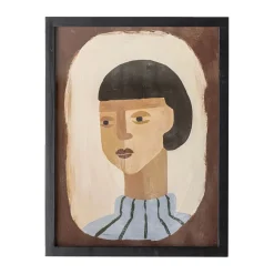 Billede - Amanda Illustration med ramme