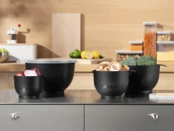 Bistro Røreskålsæt m. låg - 4 dele