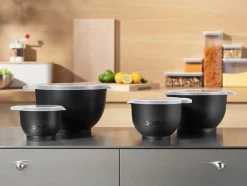 Bistro Røreskålsæt m. låg - 4 dele