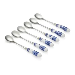 Blue Italian Dessertskeer - 6 stk.