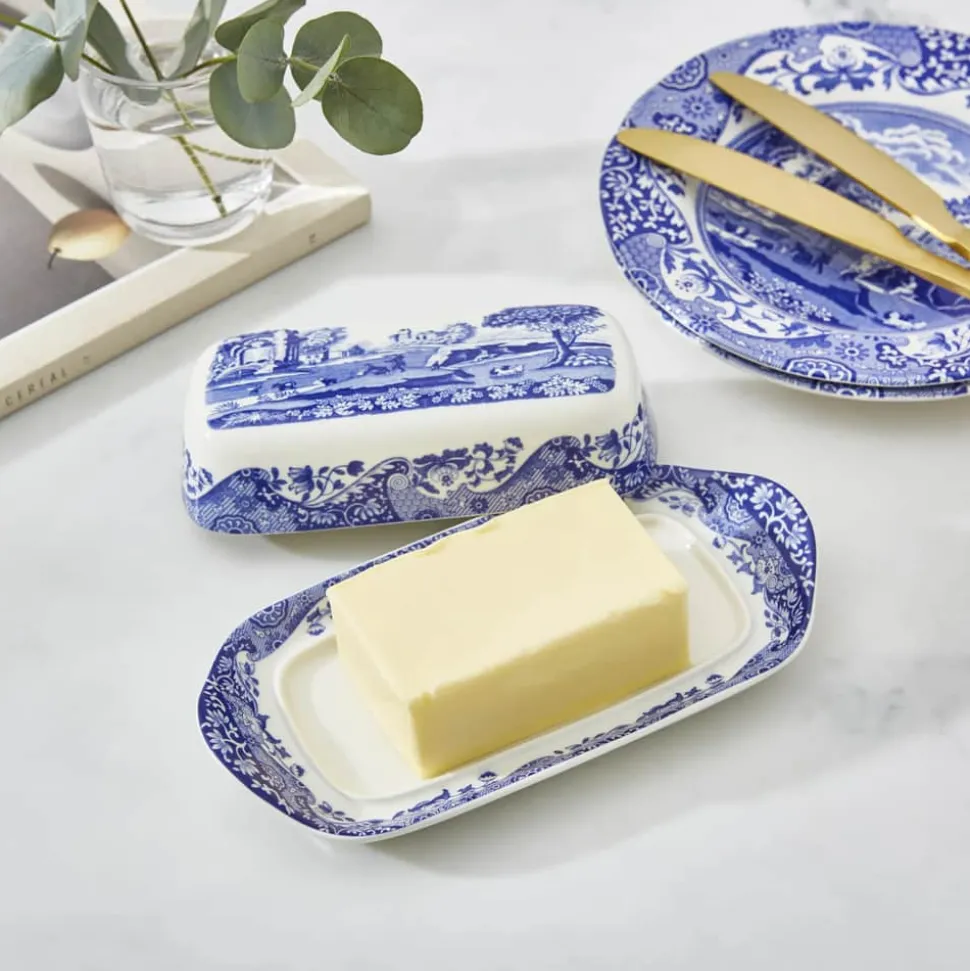 Blue Italien Smørboks