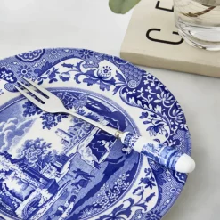 Blue Italian Kagegafler - 6 stk.
