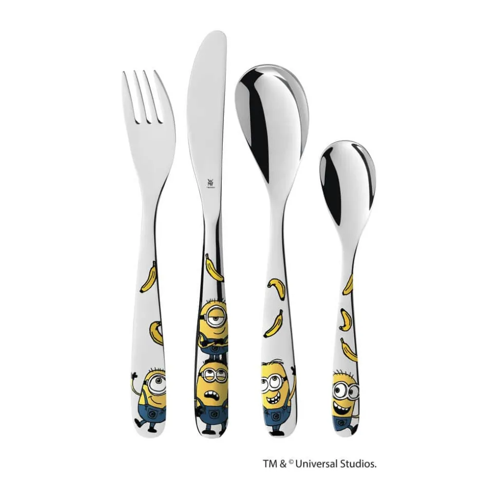 Børnebestiksæt Minions - 4 dele