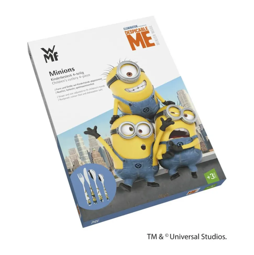 Børnebestiksæt Minions - 4 dele