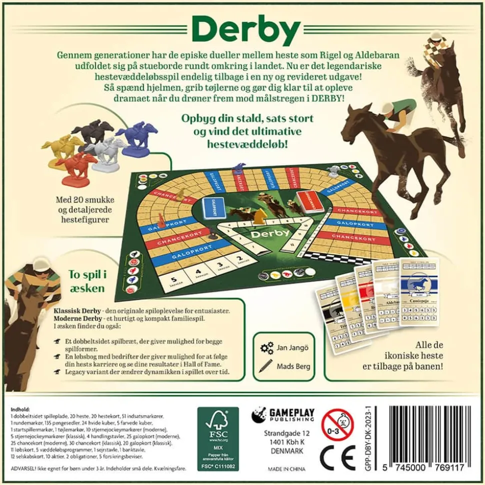 Brætspil - Derby