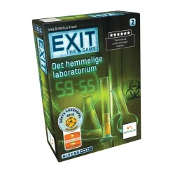 Brætspil - Exit 2 - Det Hemmelige Laboratorium