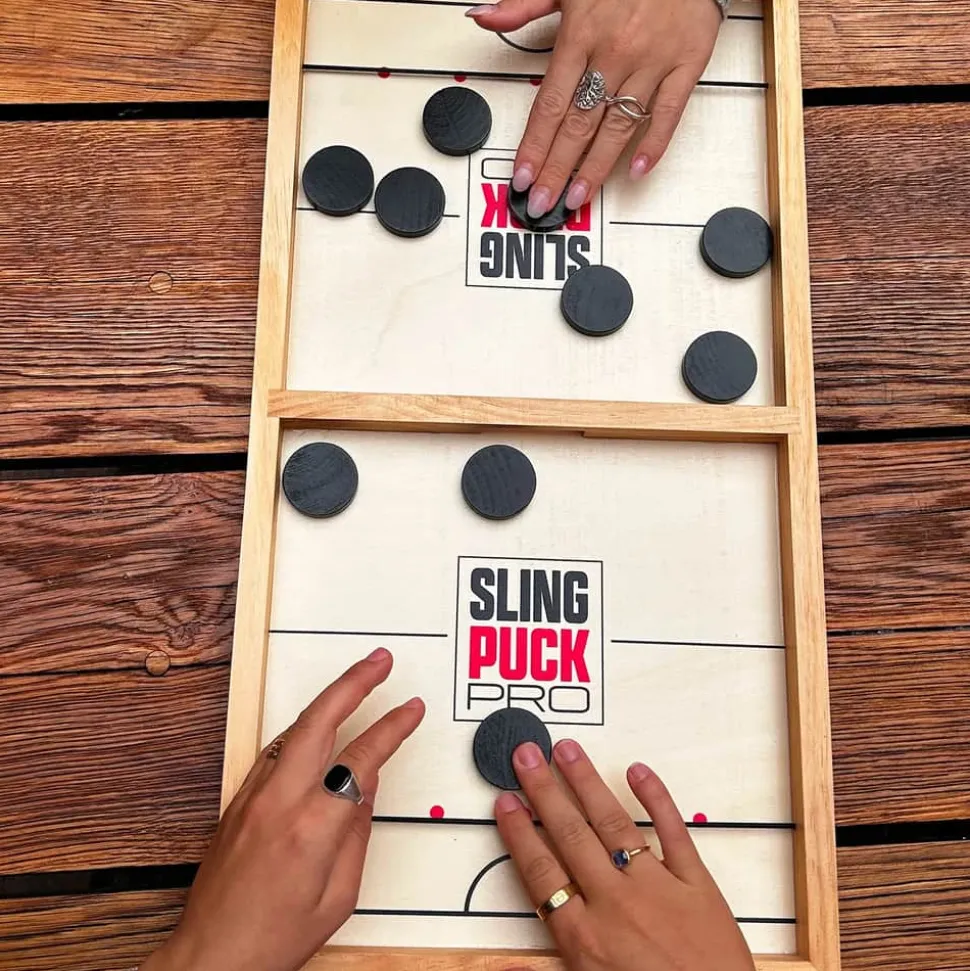 Brætspil - Sling Puck Pro
