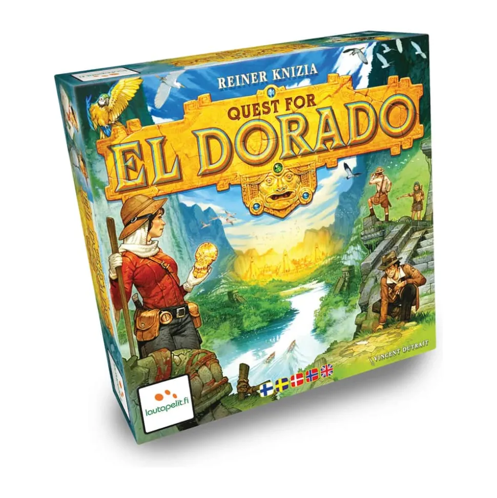 Brætspil - Quest For El Dorado - Grundspillet