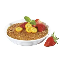 Burgund Crème Brûlée Skål