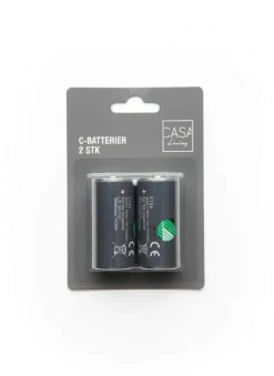 C Batterier  - 2 stk.