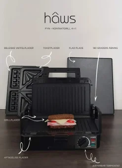 CG1200 Kontaktgrill 4-i-1