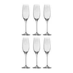 Champagneglas - 6 stk.