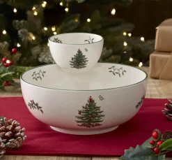Christmas Tree Chip´n Dip Skålsæt - 2 dele
