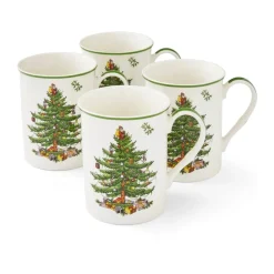 Christmas Tree Krus - 4 stk.