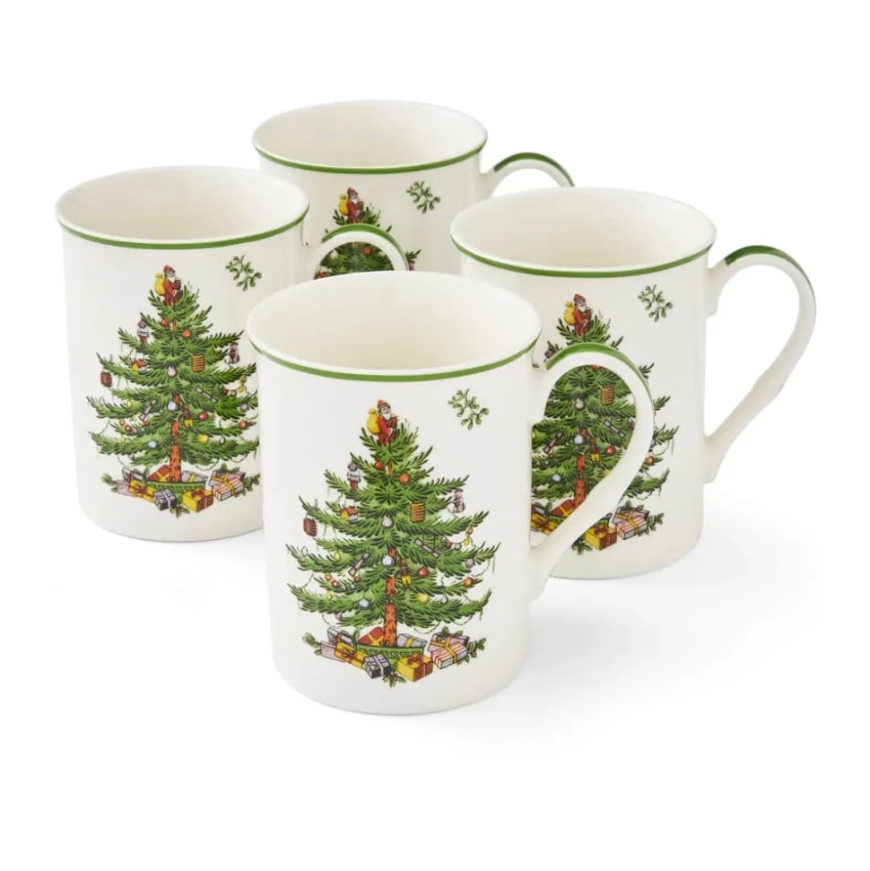 Christmas Tree Krus - 4 stk.