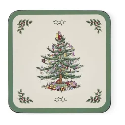 Christmas Tree Glasbrikker - 6 stk.