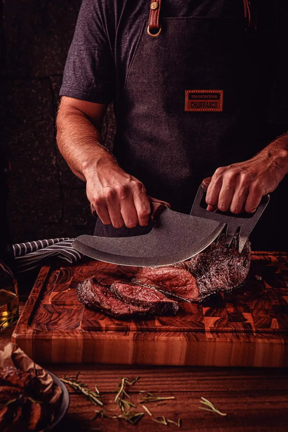 Churrasco Black Multikniv