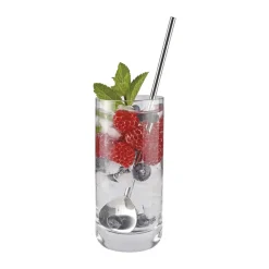 Cocktailske m. sugerør -6 stk.