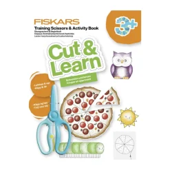 Cut & Learn Aktivitetsbog m. saks - 3 år