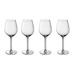Daisy Hvidvinsglas - 4 stk.