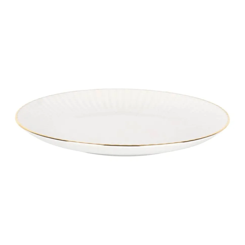 Daisy Gold Desserttallerken