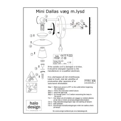 Dallas Væglampe