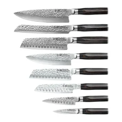 Damashiro® EMPEROR Hisa Knivblok - 9 dele