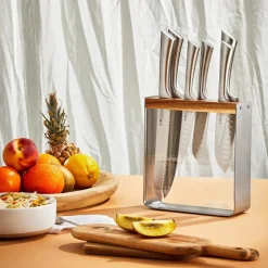 Damashiro® Kinzoku Knivblok - 7 dele