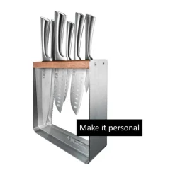Damashiro® Kinzoku Knivblok - 7 dele