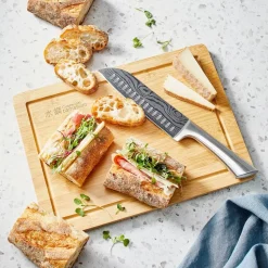 Damashiro® Santokukniv og skærebræt