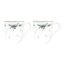 Design Krus Funklende Stjerne – 2 stk.