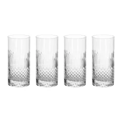 Diamante Øl-/longdrinkglas - 4 stk.