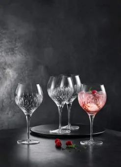 Diamante Spansk Gin og Tonic Glas - 4 stk.