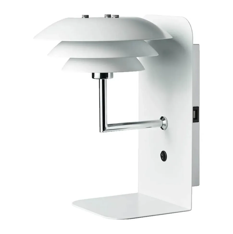 DL20 Væglampe m. USB