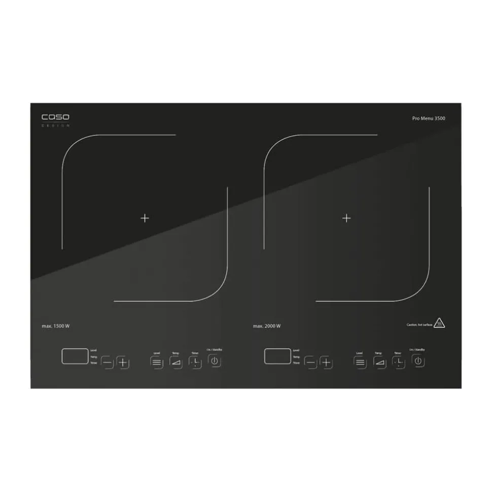 Dobbelt Induktionskogeplade Pro Menu 3500