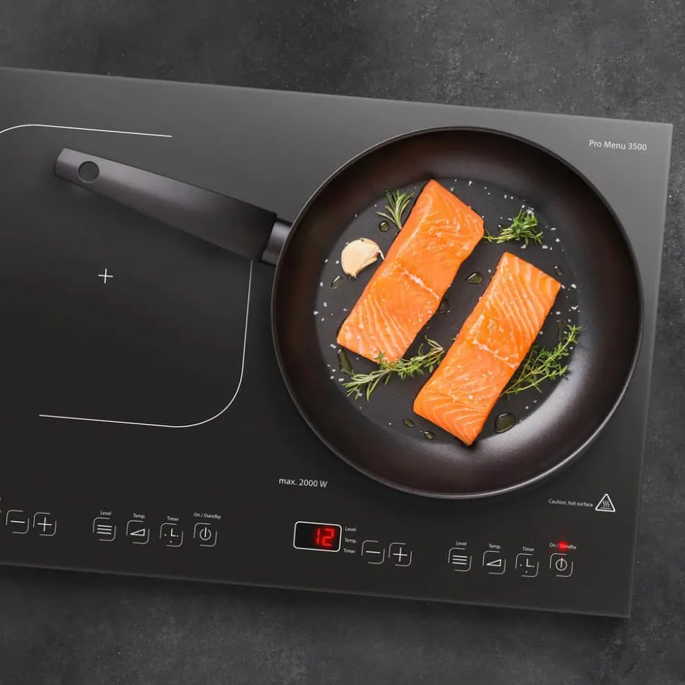 Dobbelt Induktionskogeplade Pro Menu 3500