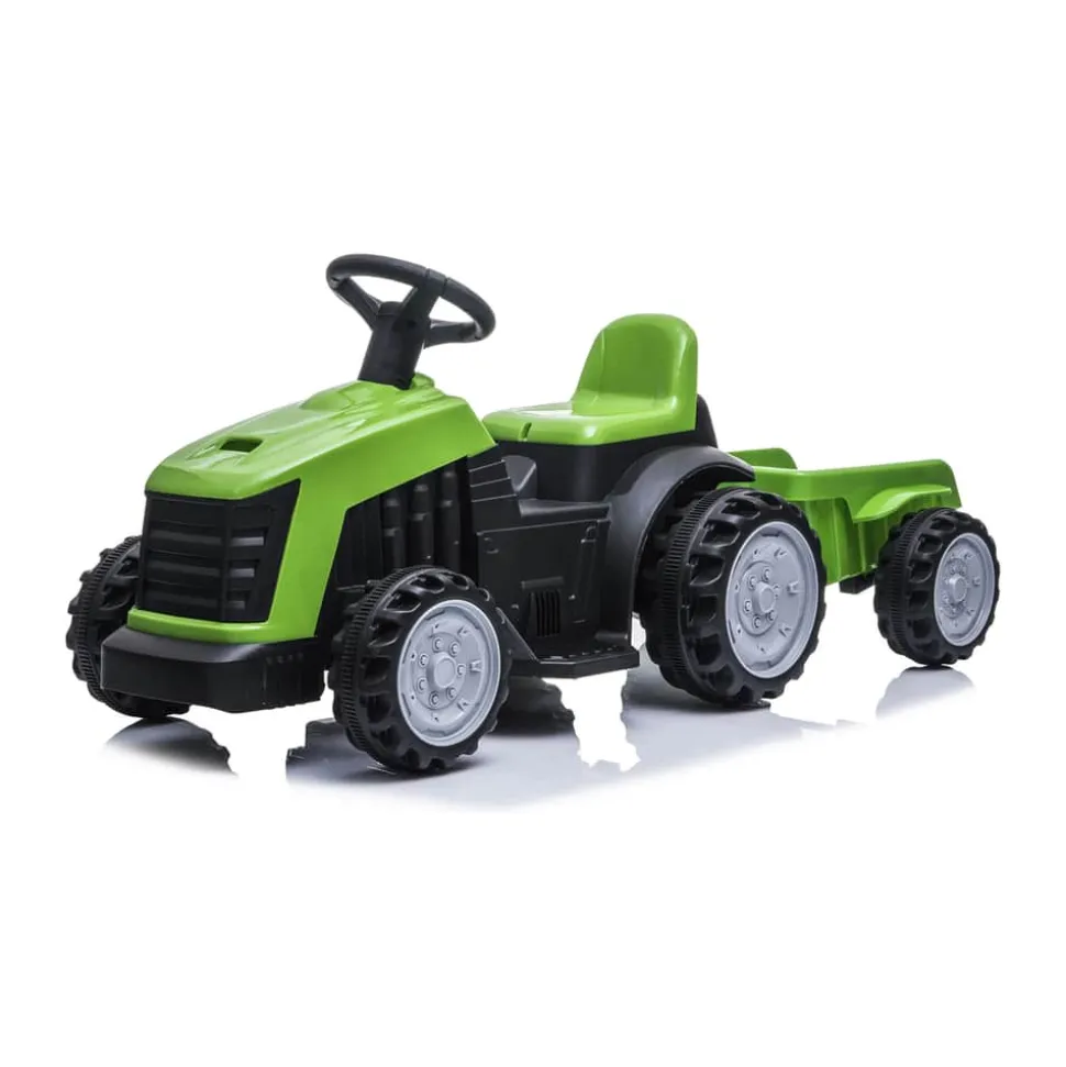 Elektrisk Bil - Traktor med trailer