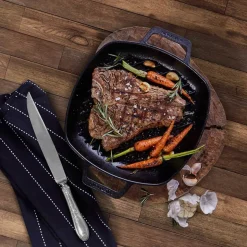Emaljeret Grillpande