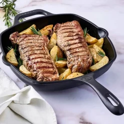 Emaljeret Grillpande