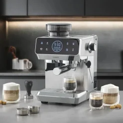 Espressomaskine m. kværn