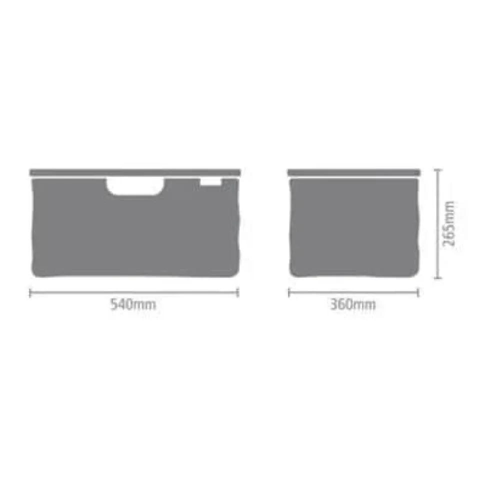 Foldbar Vasketøjskurv