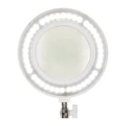 Forstørrende bordlampe