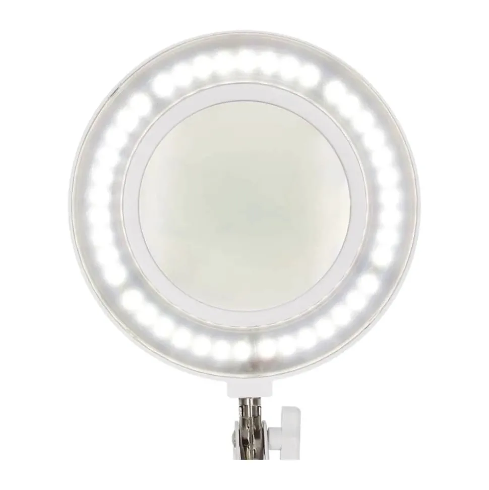 Forstørrende bordlampe